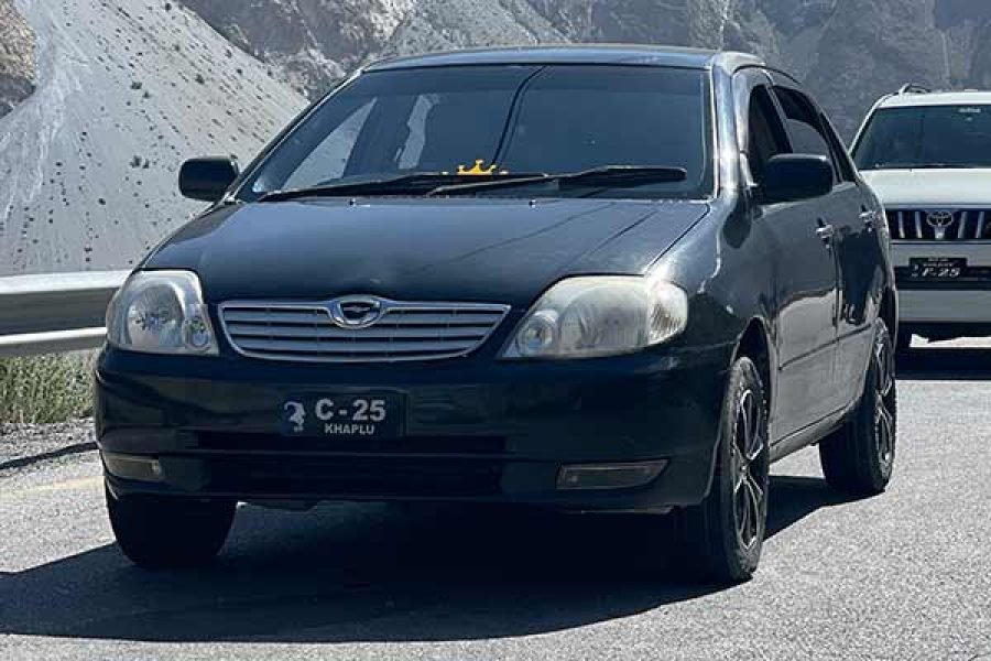 Toyota Corolla G within Skardu