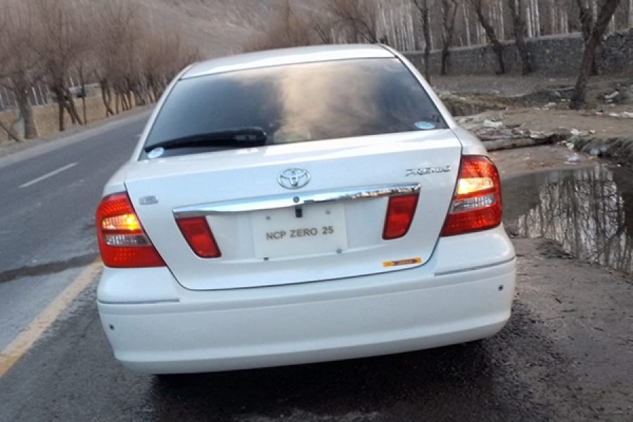 Toyota Premio within Skardu